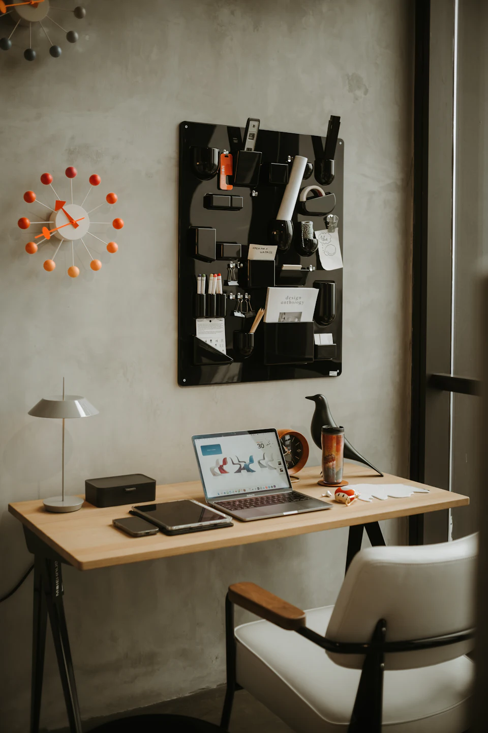 Professional workspace with laptop for small business website design and digital presence